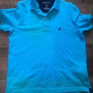 Nautica Men's Vibrant Blue Polo Shirt